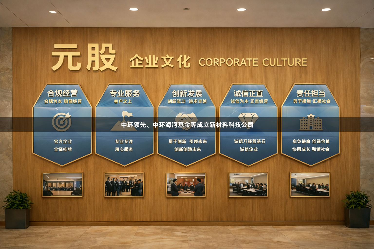 中环领先、中环海河基金等成立新材料科技公司